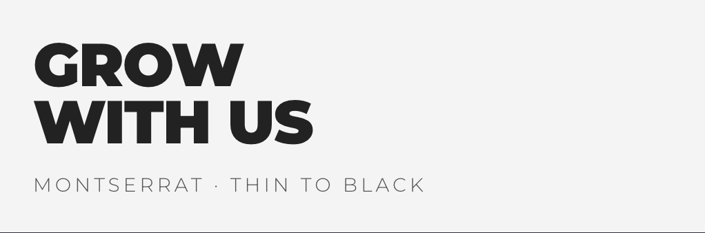 TASC typography specimen